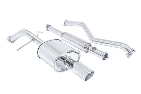 MEGAN RACING Mitsubishi Lancer 2002–2006 OE-RS Cat-Back Exhaust System – Stainless Rolled Tips