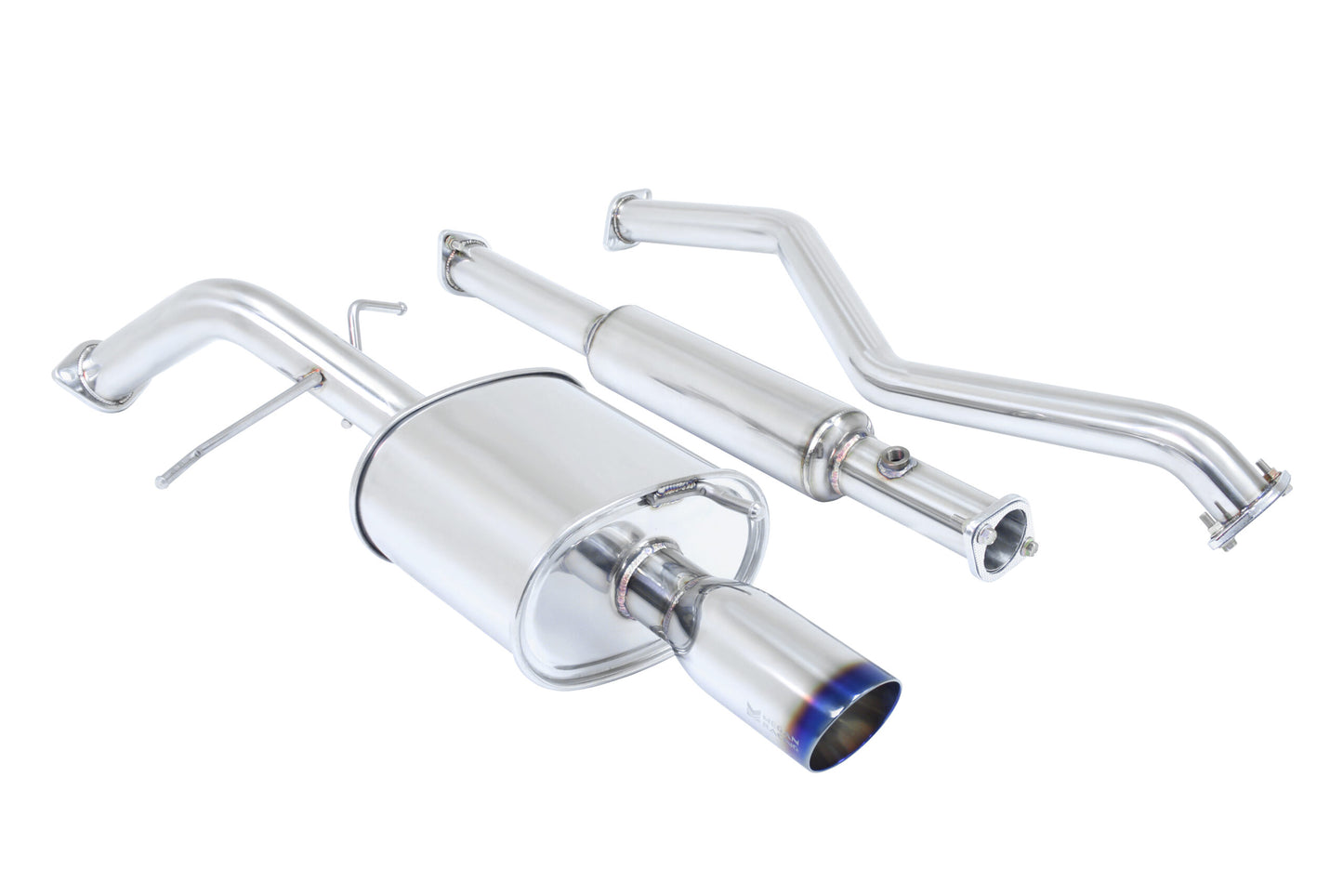 MEGAN RACING Mitsubishi Lancer 2002–2006 OE-RS Cat-Back Exhaust System – Burnt Rolled Tips