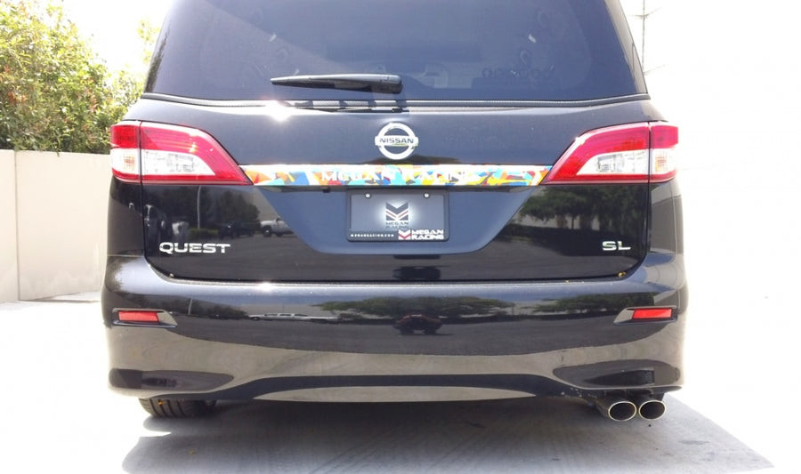 Megan Racing Nissan Quest 2011-2016 Type 2 Cat-Back Exhaust System – Burnt Rolled Tips