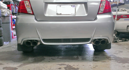 Megan Racing OE-RS Cat-Back Exhaust for Subaru WRX Sedan 2011–2014 – Burnt Rolled Tips