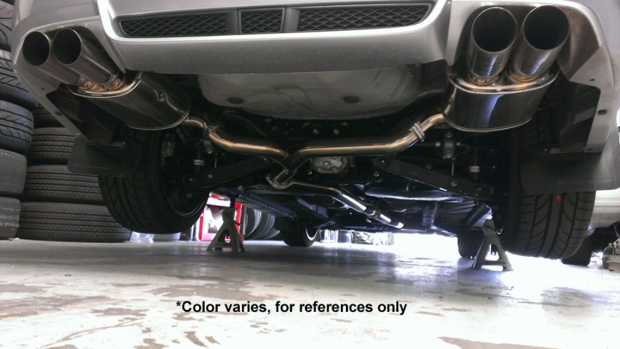 Megan Racing OE-RS Cat-Back Exhaust for Subaru WRX Sedan 2011–2014 – Burnt Rolled Tips