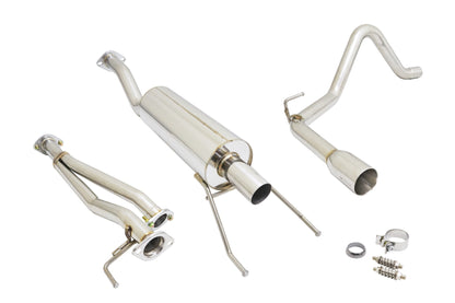 Megan Racing Toyota Tacoma 2016–2023 Cat-Back Exhaust System (Single Stainless Tip)