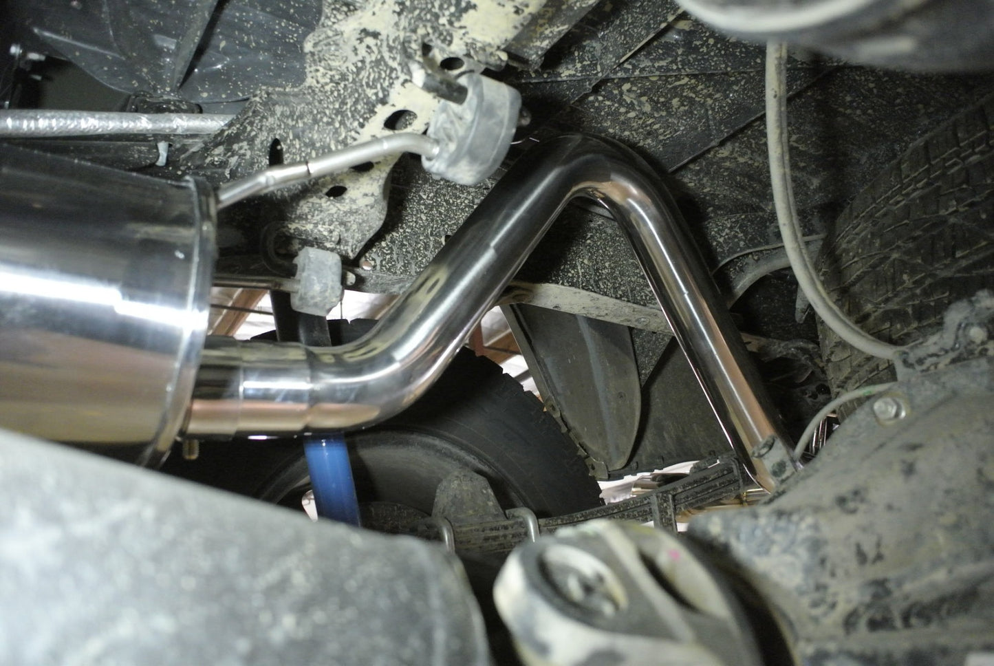 Megan Racing Toyota Tacoma 2016–2023 Cat-Back Exhaust System (Single Stainless Tip)