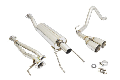 Megan Racing Toyota Tacoma 2016–2023 Cat-Back Exhaust System (Twin Stainless Tips)