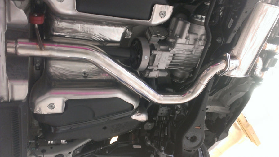 Megan Racing Volkswagen Golf R 2.0 Turbo 2012–2013 Cat-Back Exhaust System – Turbo Type – Burnt Rolled Tips