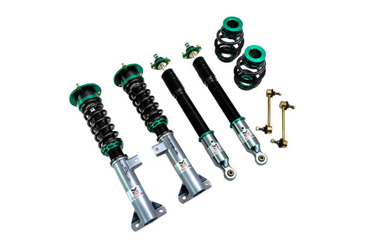 Megan Racing Coilover Damper Kit Full Length Adjustable for BMW E36 3-Series 1992-1998 Spring Rates F 6kgf/mm R 8kgf/mm Monotube