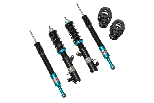 Megan Racing Coilover Damper Kit EZ Series for Honda Fit 2015-2023 Spring Rates F:5kg/mm R:6kg/mm - MR-CDK-FIT15-EZ