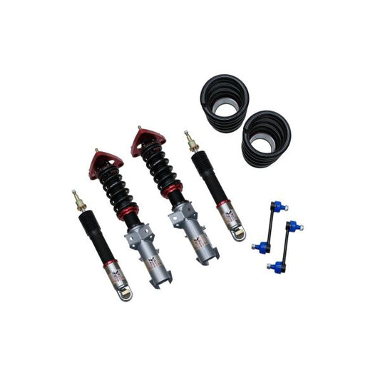 Megan Racing Coilover Damper Kit Street Series for Ford Mustang 2015-2024 – 32‑way Compression/Rebound, Full Length Adjustability