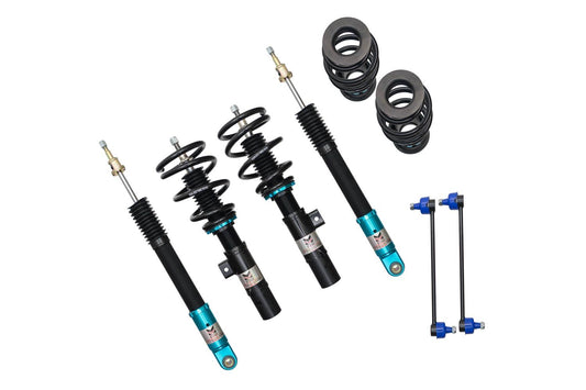 Megan Racing Coilover Damper Kit EZ Series for Honda Civic 2016+ Hatchback 1.5L Turbo - Spring Rates 6kg/mm (F) / 5kg/mm (R) MR-CDK-HC16T-EZ