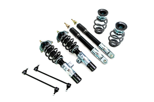 Megan Racing Coilover Damper Kit - Adjustable for 2017+ Honda Civic SI (Spring 6kgf/mm Front, 5kgf/mm Rear, 15-way Damping) MR-CDK-HC17SI-EZ