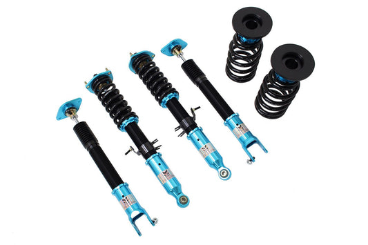Megan Racing Coilover Damper Kit EZII Series for 2008-2013 Infiniti G37, 2014-2016 Infiniti Q60 – Spring Rates F12kg/mm R10kg/mm MR-CDK-IG082D-EZII