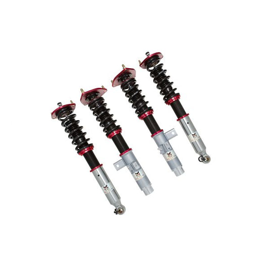 Megan Racing Coilover Damper Kit Q45 97-01 for Infiniti Q45 1997-2001 - 32-levels Adjustment, Camber Adjustable Pillowball Mounts