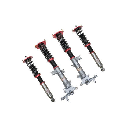 Megan Racing Coilover Damper Kit Q45 97-01 for Infiniti Q45 1997-2001 - 32-levels Adjustment, Camber Adjustable Pillowball Mounts