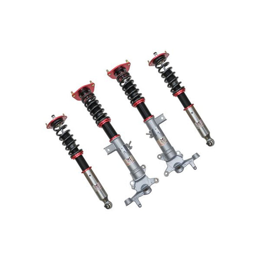 Megan Racing Coilover Damper Kit Q45 97-01 for Infiniti Q45 1997-2001 - 32-levels Adjustment, Camber Adjustable Pillowball Mounts