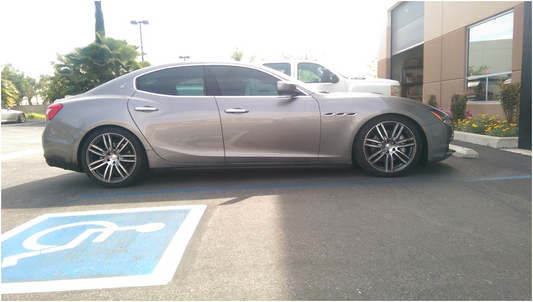 Megan Racing Coilover Damper Kit 2014+ Maserati Ghibli RWD Euro I Series Full Length Adjustable Monotube Shock MR-CDK-MAG14-EU