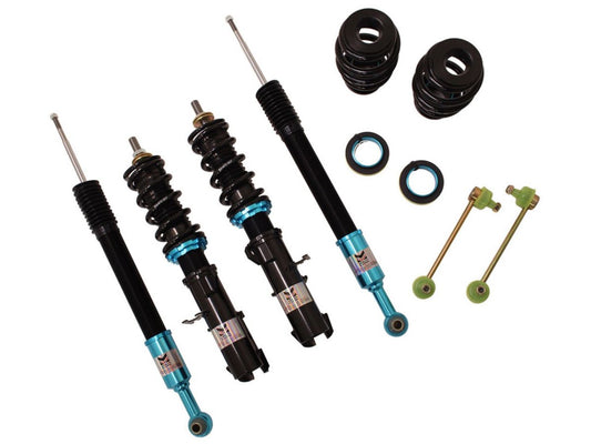 Megan Racing Coilover Damper Kit EZ for 2004-2006 Pontiac GT0 Spring Rates F:7kg/mm R:9kg/mm - MR-CDK-PGT0-EZ