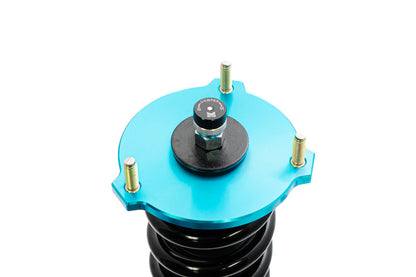 Megan Racing Coilover Damper Kit Series EZII for 2017+ Tesla Model 3 RWD - 15-click Damping, 8kgf/mm Front/11kgf/mm Rear