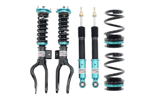 Megan Racing EZII Series Coilover Damper Kit for Tesla Model Y 2019+ & Model 3 2017+ AWD - Length Adjustable, Damping, Monotube MR-CDK-TSLY19X-EZII