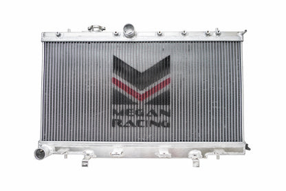 Megan Racing 2 Row Radiator for 2002 to 2007 Subaru WRX/STI Aluminum High Performance MR-RT-SI04ST