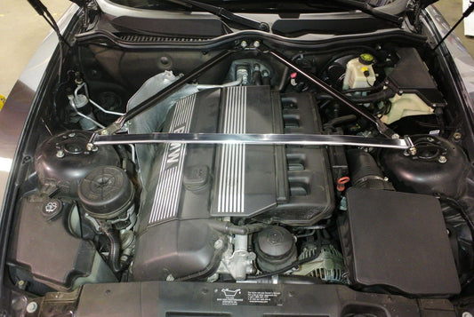 Megan Racing Strut Tower Bar Front Upper for BMW Z4 2002-2008 (EXC Z4M) Aluminum One-Piece MR-SB-E85FU-1P