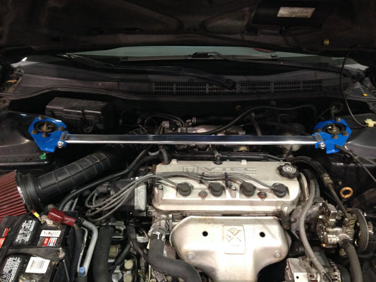 Megan Racing Front Strut Bar for Honda Accord 1998-2002 4 Cylinder Race‑Spec - MR-SB-HA9802FU-1P
