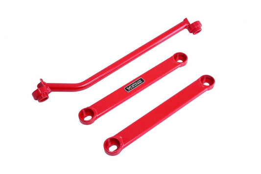 Megan Racing Strut Bar Rear Lower for Lexus IS300 2001-2005 Red - MR-SB-LI01RL-R