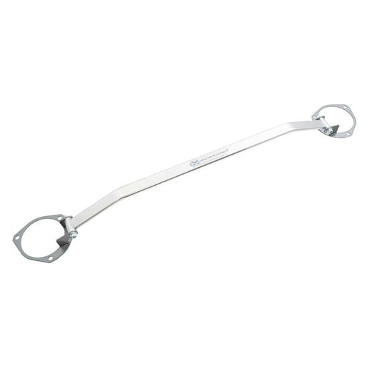 Megan Racing Strut Bar Front Upper for Subaru WRX/STI 2015-2021 Race-Spec V2 Powder Coated Polished Aluminum 1-Year Warranty MR-SB-SI15FU-1P-V2