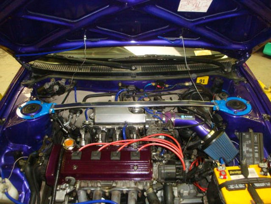 Megan Racing Strut Bar Race Spec Front Upper for 1993-2002 Toyota Corolla MR-SB-TCO93FU-1P