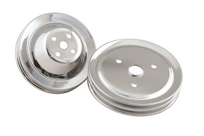 CHRM PULLEY SET SB CHEV