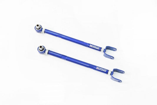 MEGAN RACING Rear Toe Arms for Infiniti Q50 RWD 2014+ RWD Only Lightweight Steel Alloy Pillow Ball Bushings Turnbuckle Adjustment - MRS-IF-1170