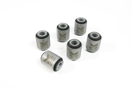 Megan Racing Knuckle Hub Bushing Set - Rear for Nissan 240SX 89-02 Hardened Rubber 6pcs MRS-NS-1700