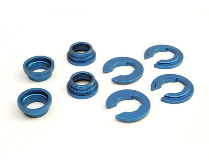 Megan Racing Subframe Bushing Collars for 1989 to 1998 Nissan 240SX/180SX S13/S14 and 1990 to 1996 Nissan 300ZX Z32 Solid Aluminum MRS-NS-1794