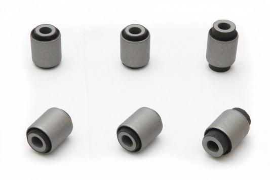 Megan Racing Rear Toe Traction Camber Link Bushing Set for Nissan 240SX 1995-2002 (S14/S15) Hardened Rubber 6 Pieces - MRS-NS-1802