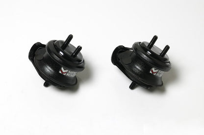 Megan Racing Hardened Engine Mounts for Nissan Skyline R33 1993-1998, R34 1999-2002 70A Durometer, 2pc Set - MRS-NS-2140