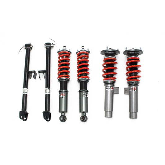 GODSPEED BMW 3-Series RWD (E46) 1999-06 MonoRS Coilovers-True Coilover Conversion W/ Bucket Delete Arms