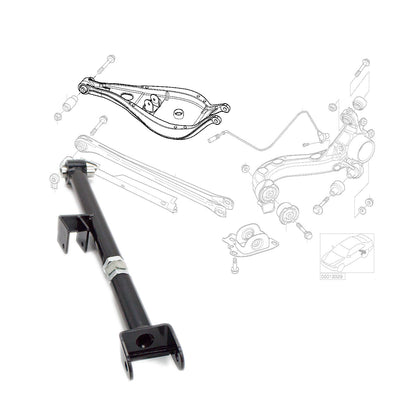 GODSPEED BMW 3-Series RWD (E46) 1999-06 MonoRS Coilovers-True Coilover Conversion W/ Bucket Delete Arms