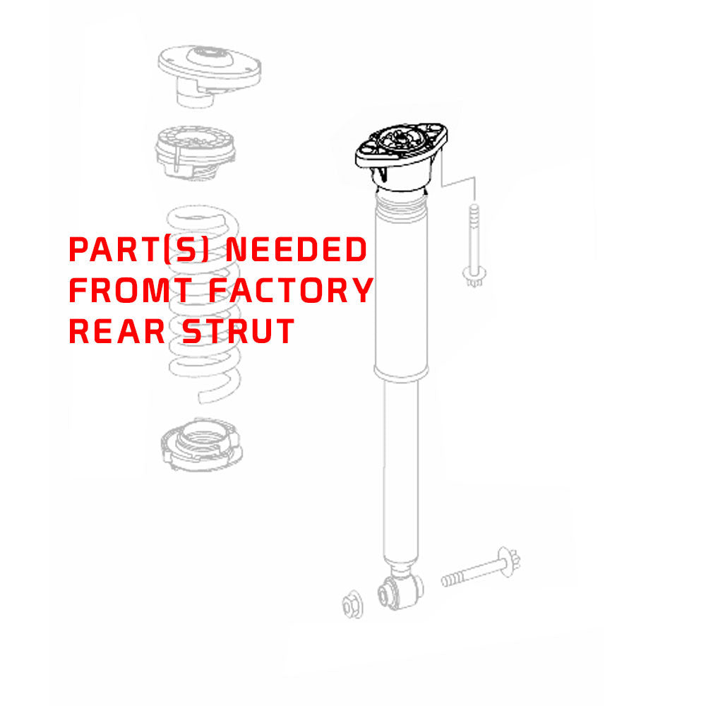 GODSPEED Mercedes-Benz GLC-Class RWD / 4Matic (X253/C253) 2016-21 MonoRS Coilovers