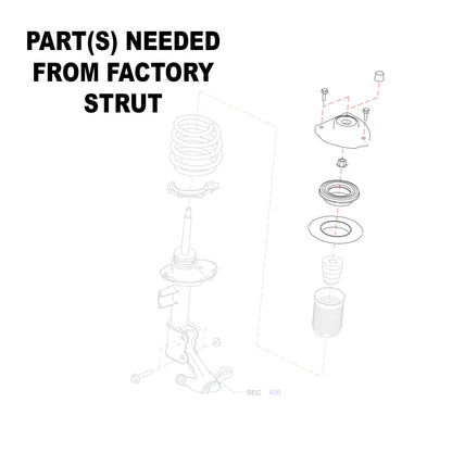 GODSPEED Infiniti QX30 (H15) 2017-19 MonoRS Coilovers