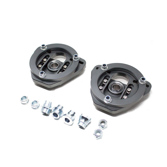 GODSPEED BMW 3-Series (E90/E91/E92/E93) 2006-11 Adjustable Front Camber & Caster Plates For Coilover System