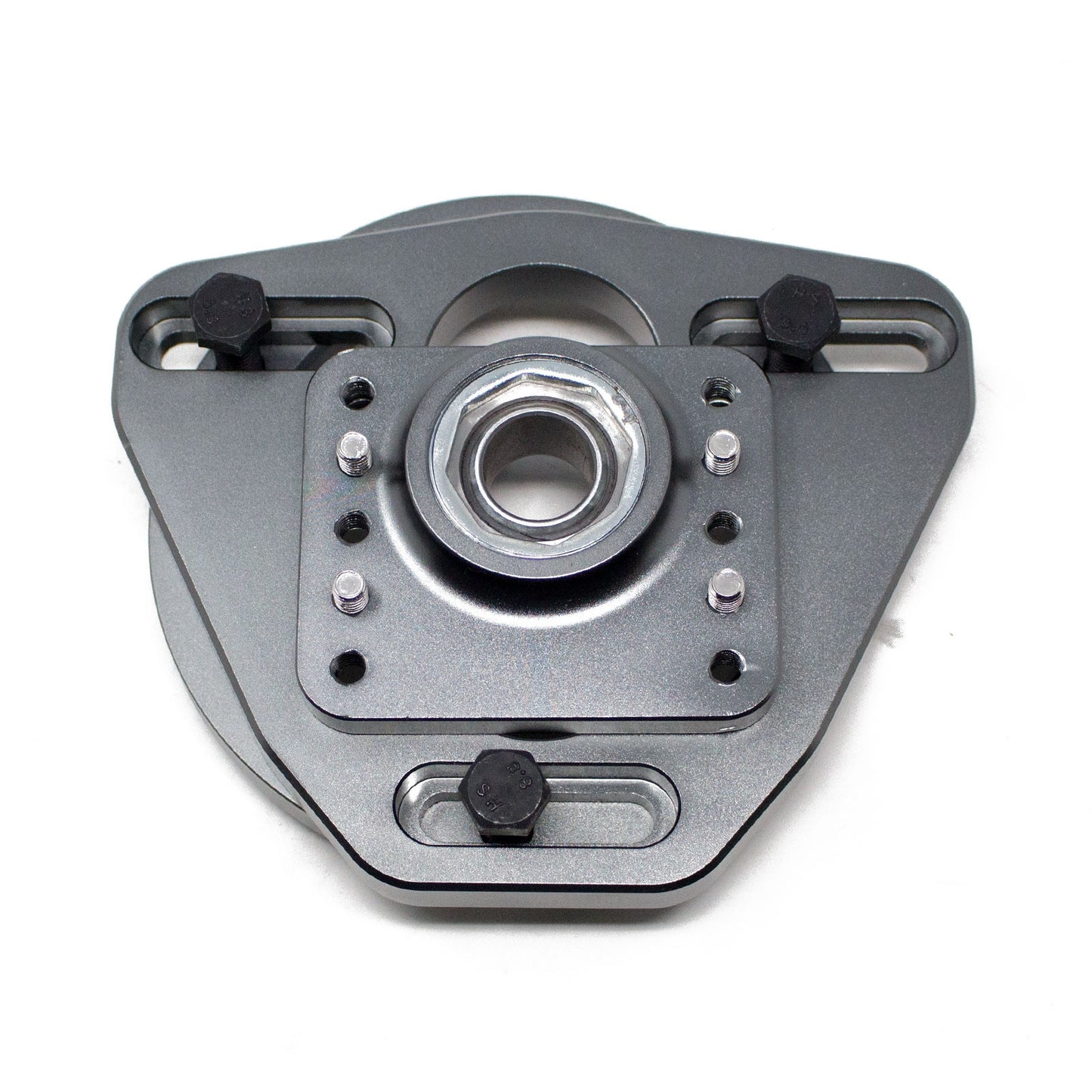 GODSPEED BMW 3-Series (E90/E91/E92/E93) 2006-11 Adjustable Front Camber & Caster Plates For Coilover System