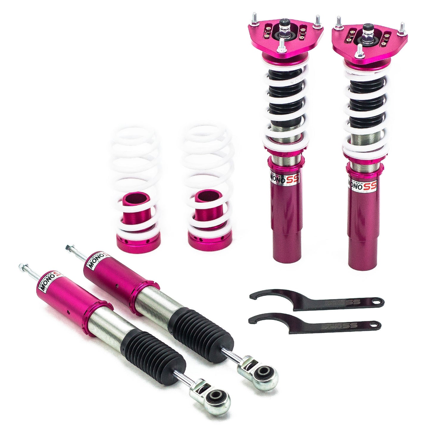 GODSPEED Audi S3 (8P) 2008-12 MonoSS Coilovers (54.5MM Front Axle Clamp)