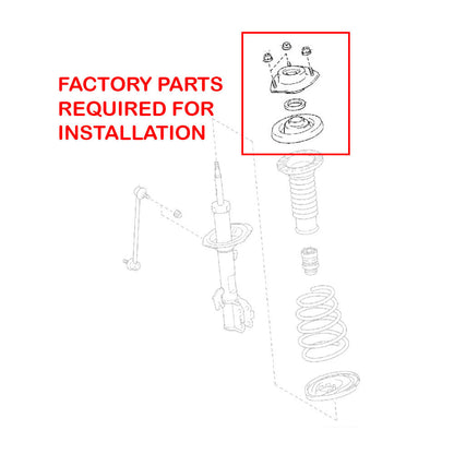 GODSPEED Toyota Sienna (XL20) 2004-10 MonoSS Coilover Suspension