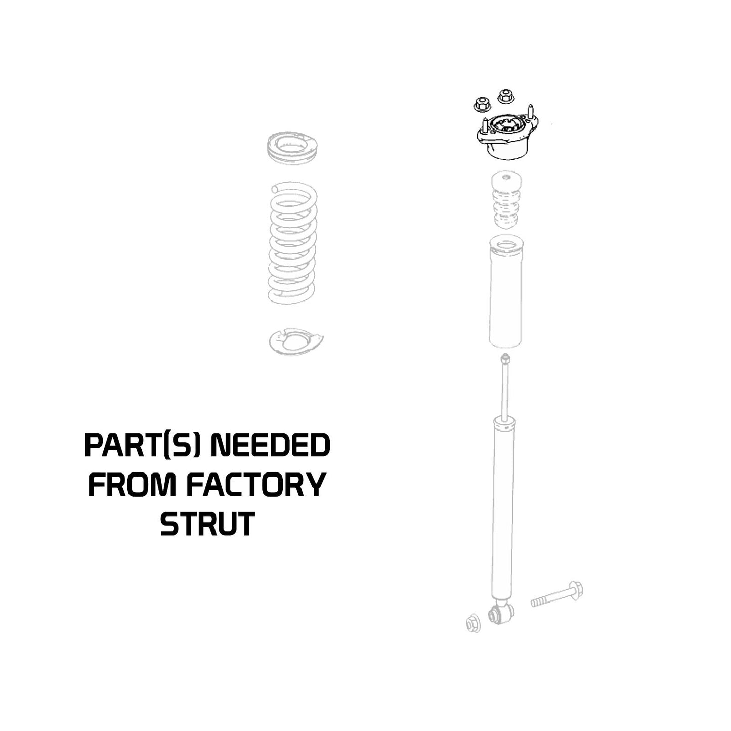 GODSPEED Mercedes-Benz C-Class Sedan RWD (W204) 2007-14 MonoSS Coilovers