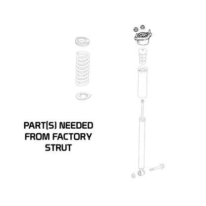 GODSPEED Mercedes-Benz C-Class Sedan RWD (W204) 2007-14 MonoSS Coilovers