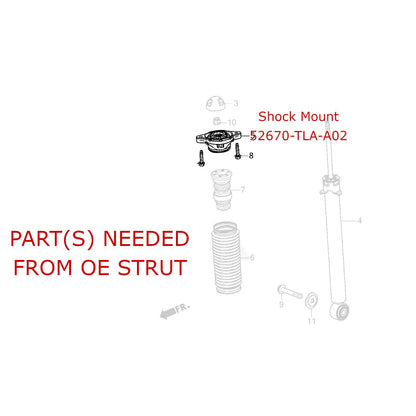 GODSPEED Honda CR-V (RS) 2023-25 MonoSS Coilovers