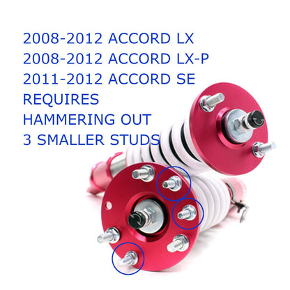 GODSPEED Honda Accord (CP/CS) 2008-12 MonoSS Coilovers