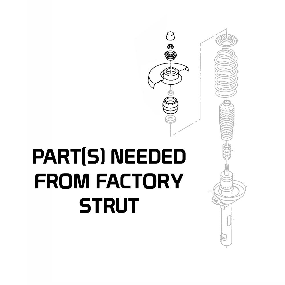 GODSPEED Volkswagen R32 (8N) 2003-2004 MonoSS Coilovers