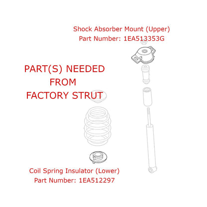 GODSPEED Volkswagen ID.4 (E21) 2021-25 MonoSS Coilovers Lowering Kit