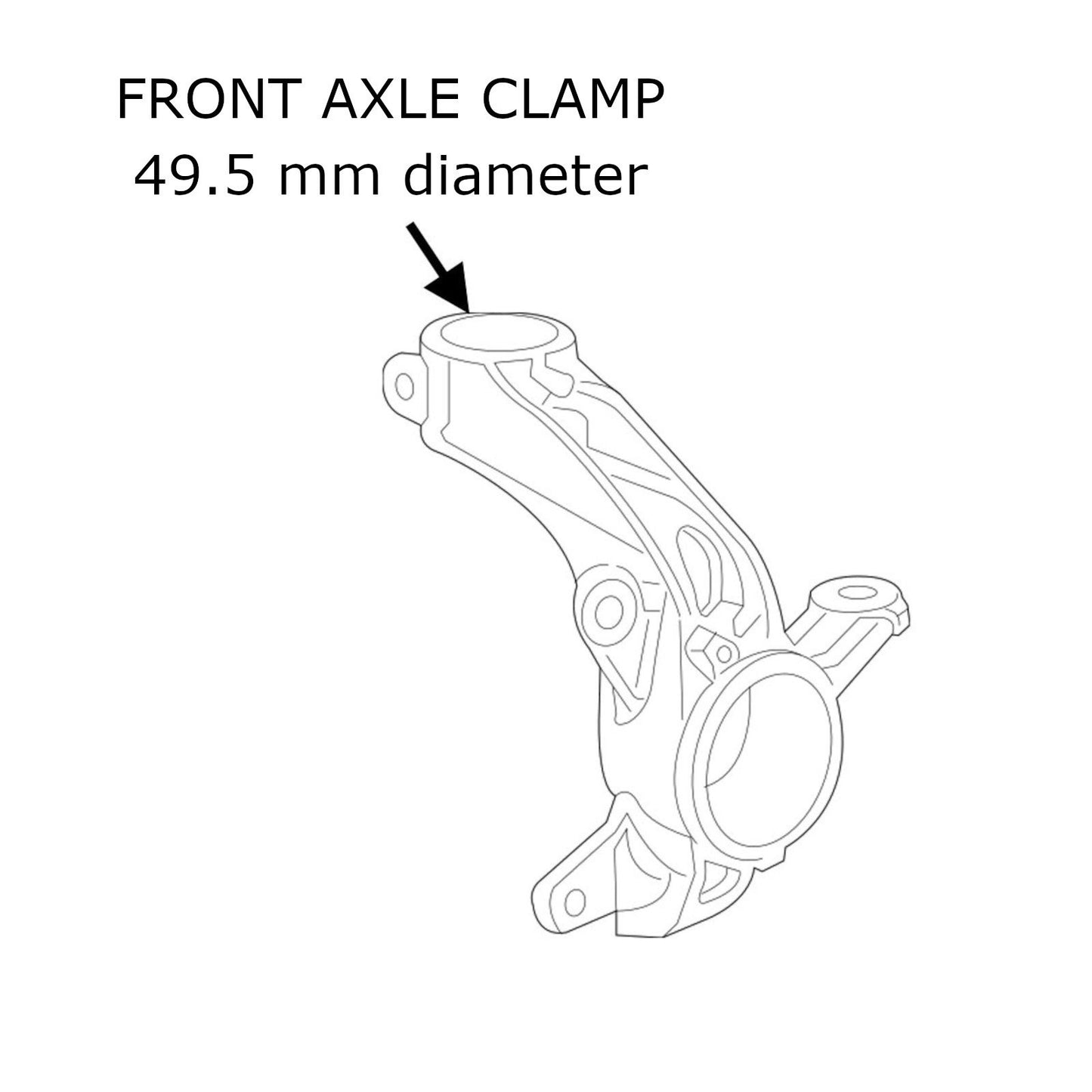 GODSPEED Volkswagen GTI (MK6) 2010-14 MonoSS Coilovers (FWD) (49.5MM Front Axle Clamp)