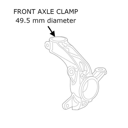 GODSPEED Volkswagen GTI (MK6) 2010-14 MonoSS Coilovers (FWD) (49.5MM Front Axle Clamp)